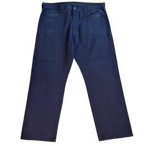 Levi Strauss 501 XX Dark Blue jean Men plus size W40 by L30 straight leg pants